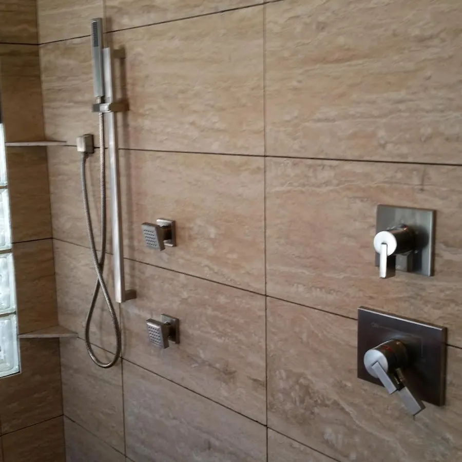 Shower fixture installation for Water Heater Replacement in Arnold